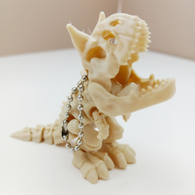3D Printing Gif - 3D Printed Tyrannosaurus Rex Skeleton Model