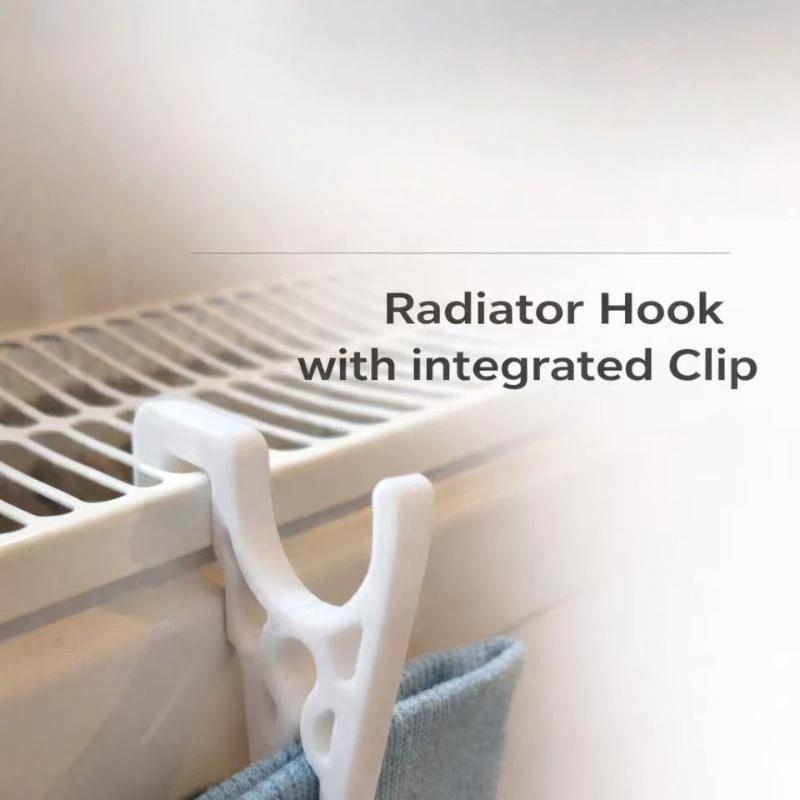 3D Printing Abs - 3D Printed Integrated Clip Radiator Hooks