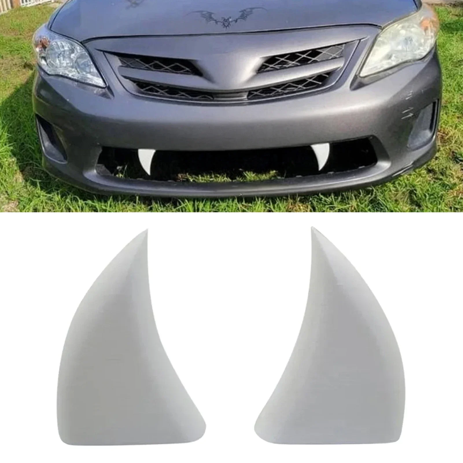 Car Front Grille Teeth Decor 3 - 3D Printing Tooth 评论和价格