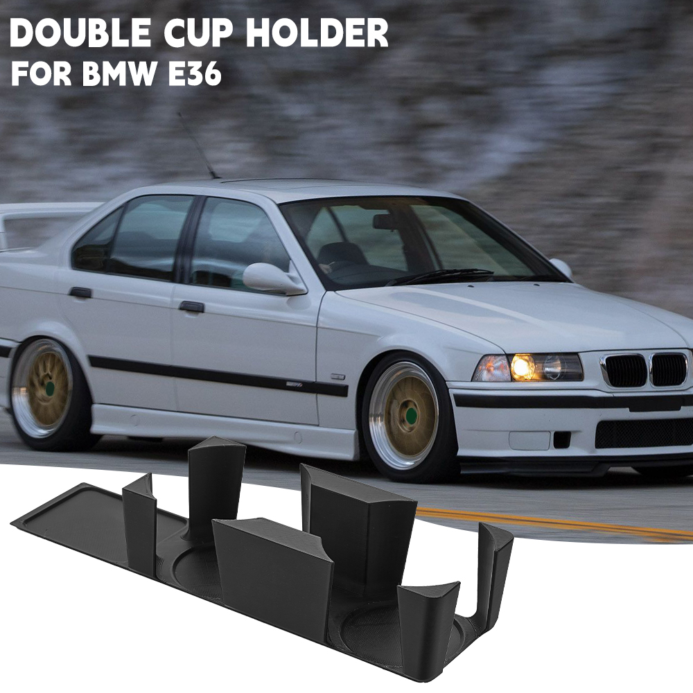 Double Cup Holder For BMW E36  - 3D Printing Holder 评论和价格