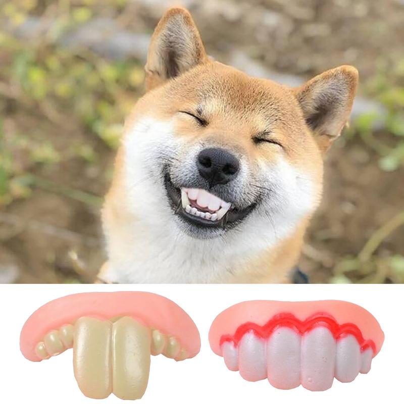 Pet CorgiDog False Teeth Toy R - 3D Printing Tooth 评论和价格
