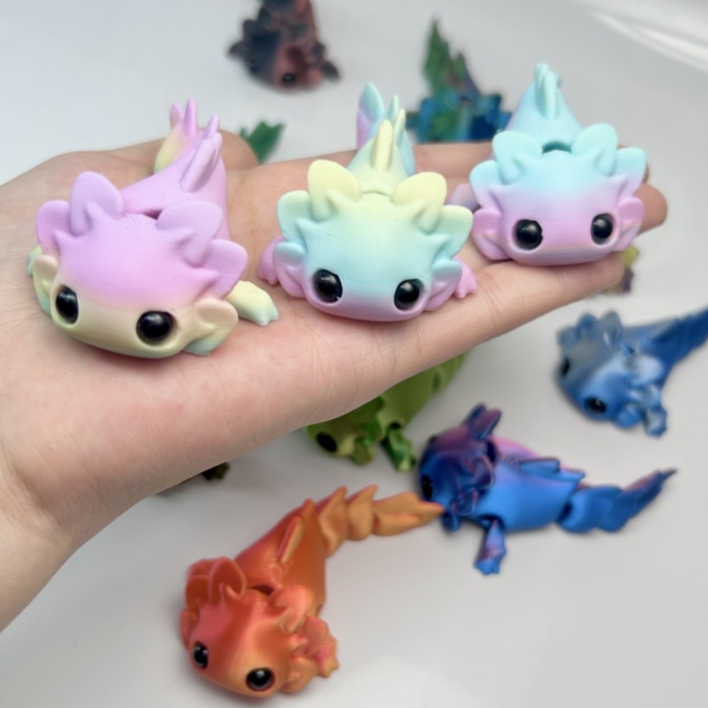 3D Printed Salamander Figures  - 3D Printing Gif 评论和价格