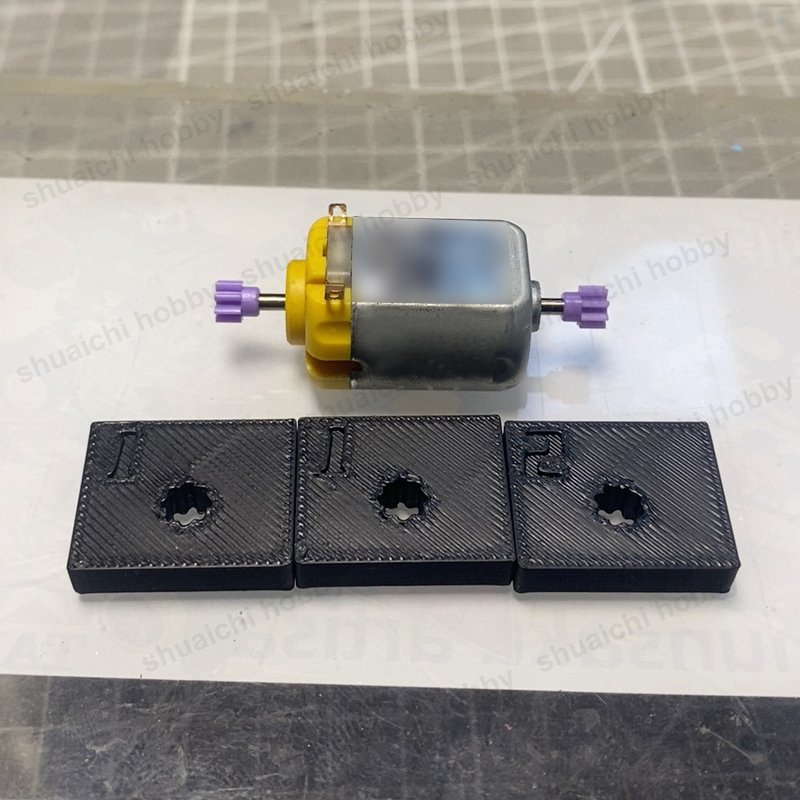 1Set Motor Gear/Drive Shaft Al - 3D Printing Tooth 评论和价格