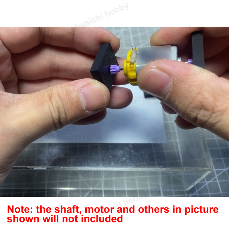1Set Motor Gear/Drive Shaft Al - 3D Printing Tooth 评论和价格