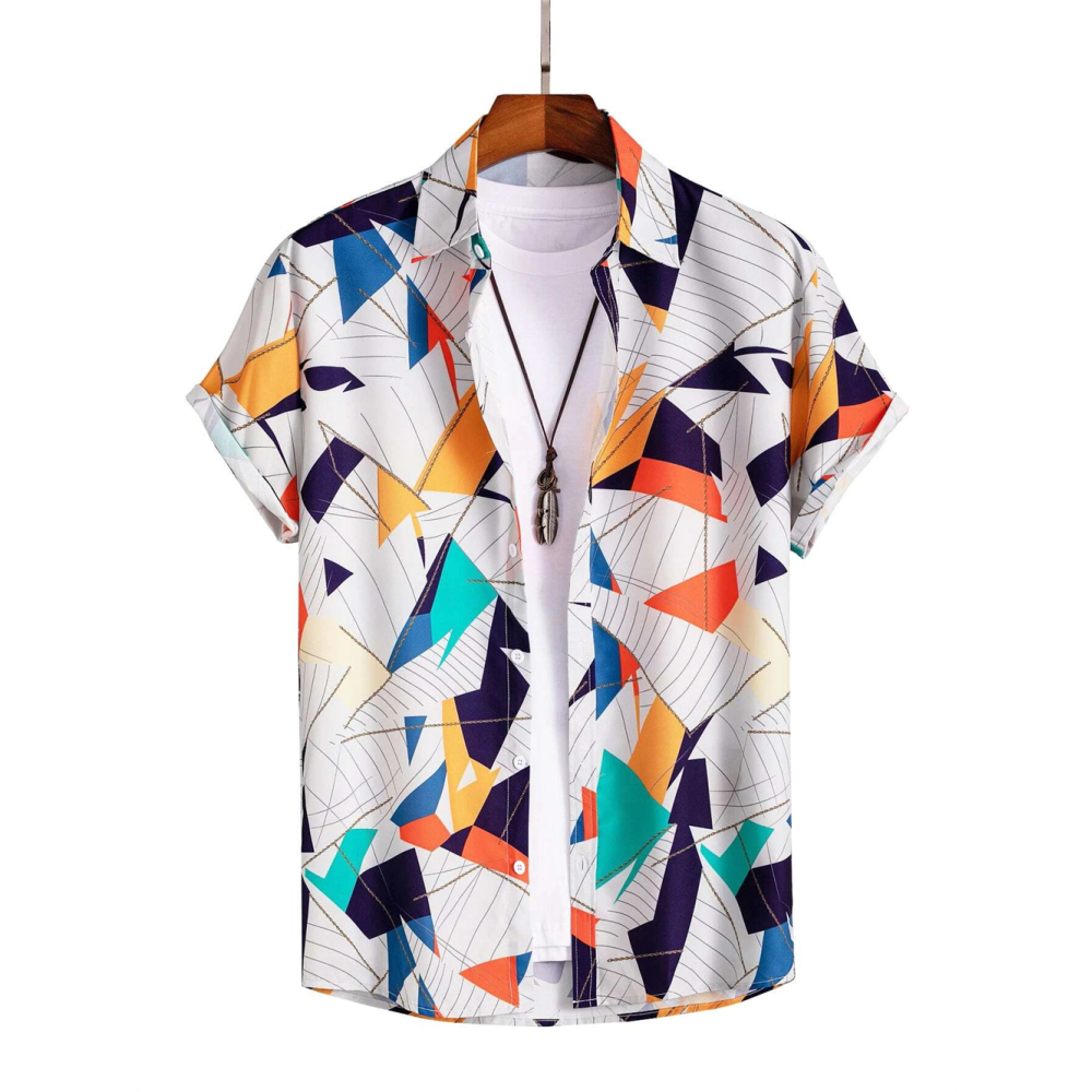 Hawaiian Shirts 3D Printed Geo - 3D Printing Cancer 评论和价格