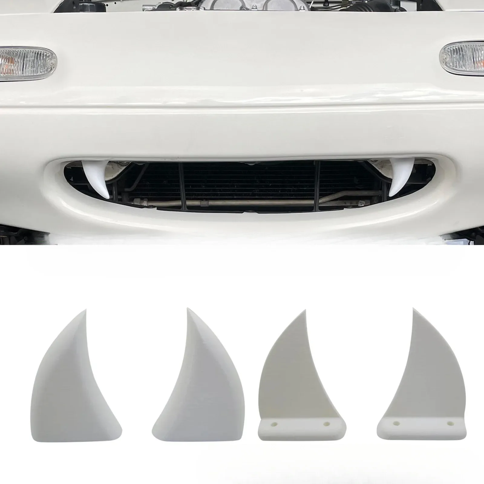 1 Pair 3D Printed Teeth Car Gr - 3D Printing Tooth 评论和价格