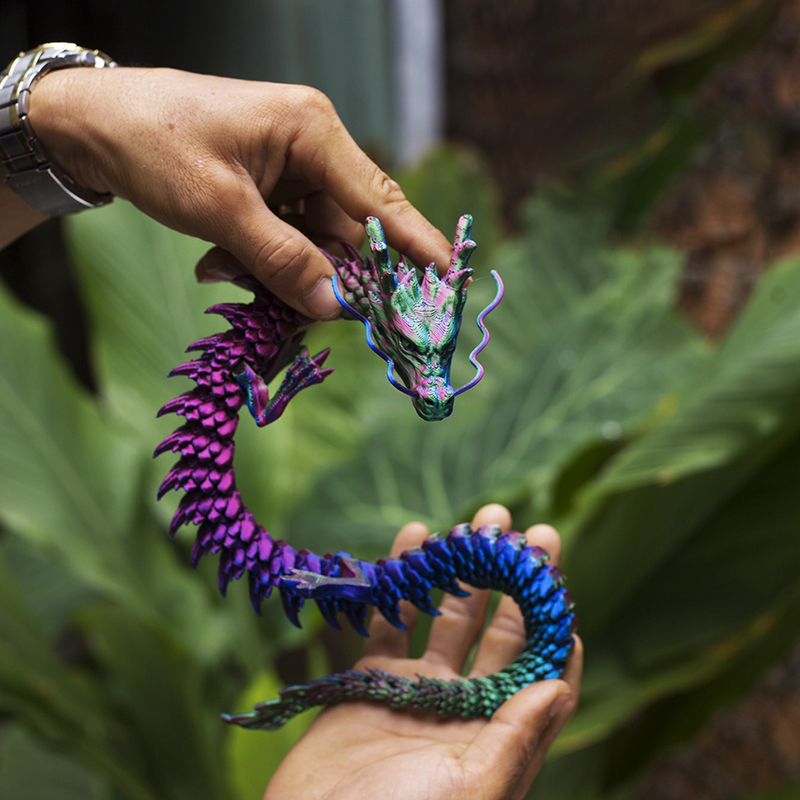 3D Printing Dragon Model Craft - 3D Printing Gif 评论和价格
