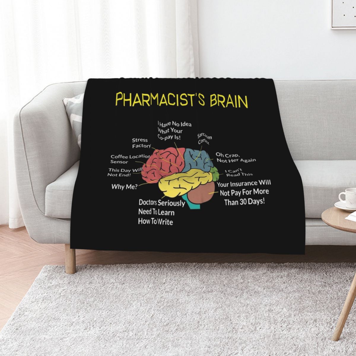 Pharmacist's Brain Funny Pharm - 3D Printing In Pharmacy 评论和价格