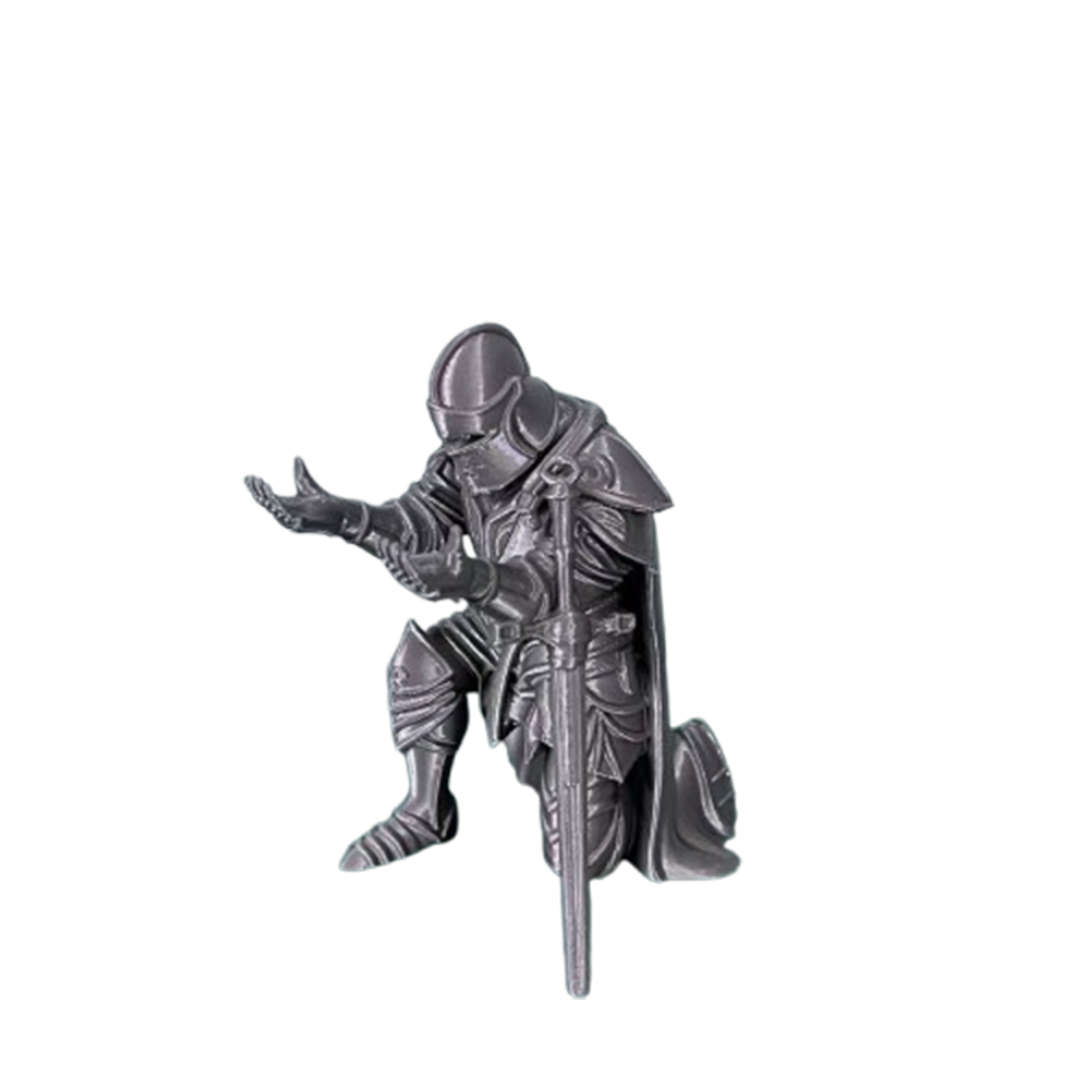 Funny Kneeling Knight Pen Hold - 3D Printing Holder 评论和价格