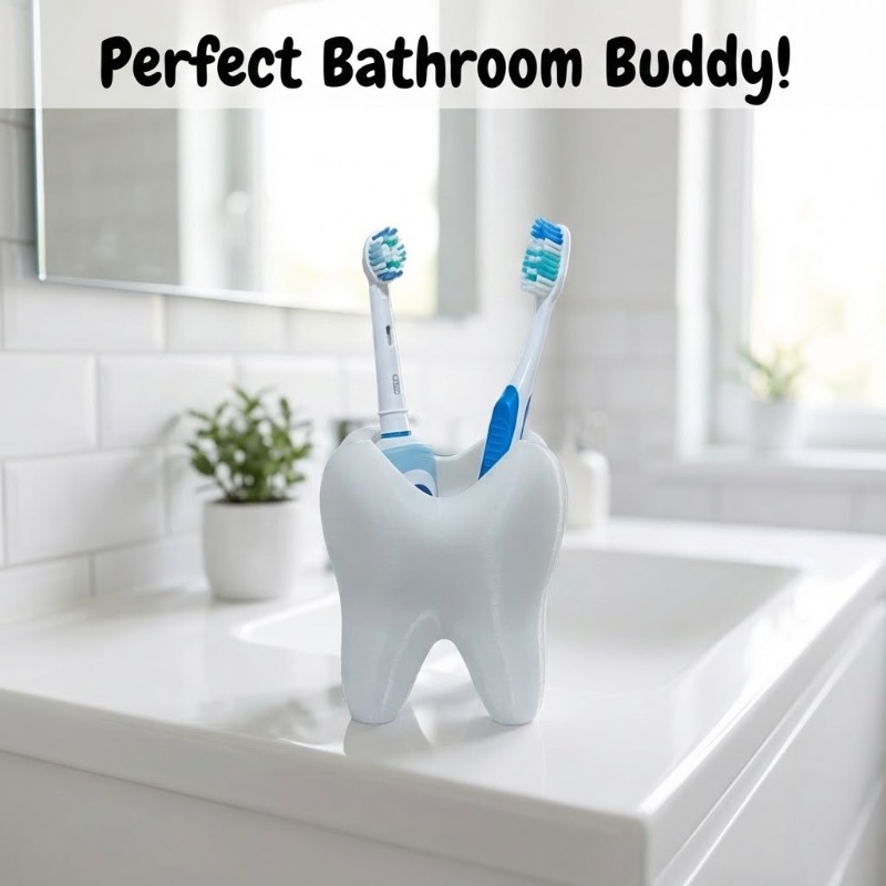 3D Printed Tooth Shaped Deskto - 3D Printing Tooth 评论和价格