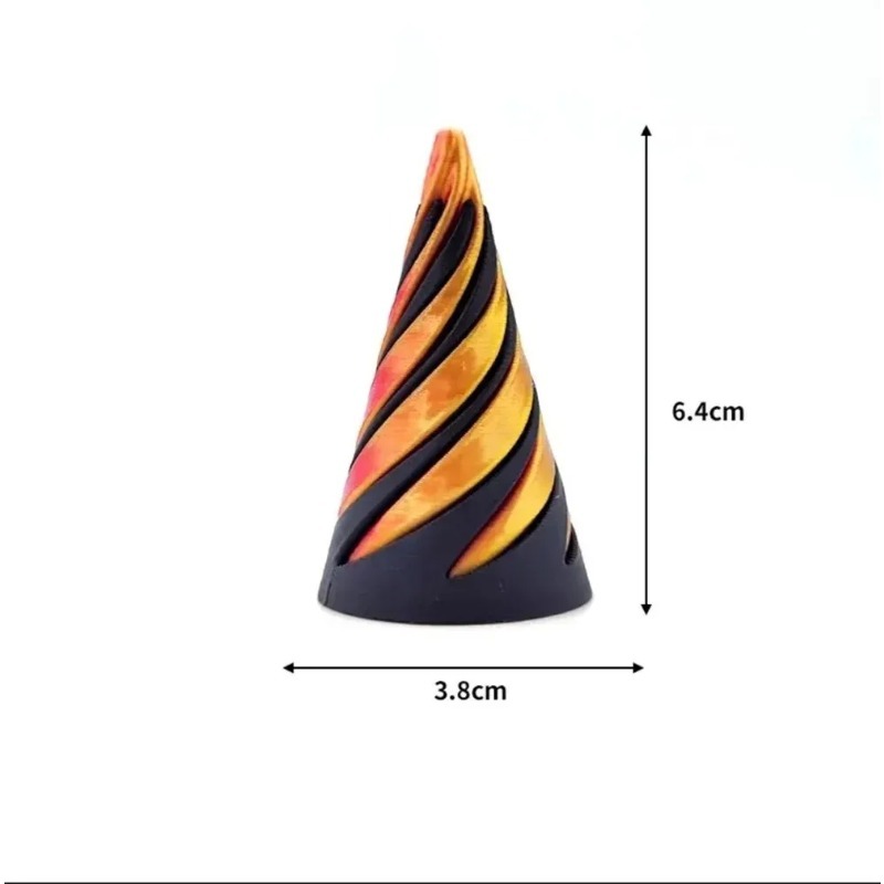 3D Printed Rotating Pyramid Sp - 3D Printing Gif 评论和价格