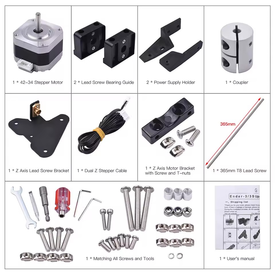 3D Printer Parts for Ender 3 D - 3D Printing Z Axis 评论和价格
