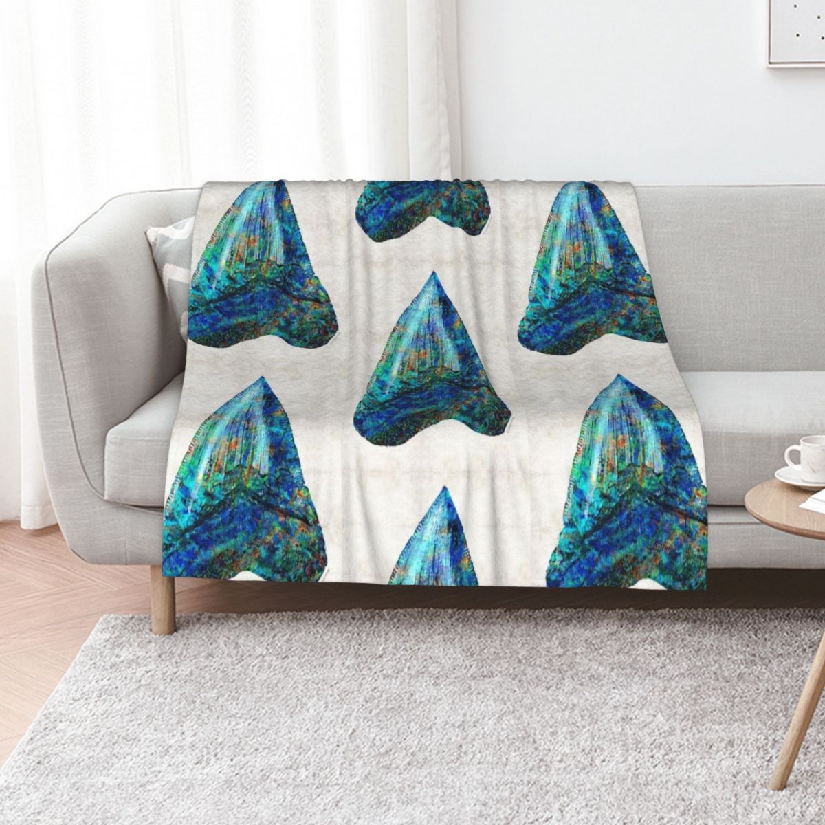 Blue Shark Tooth Art by Sharon - 3D Printing Tooth 评论和价格