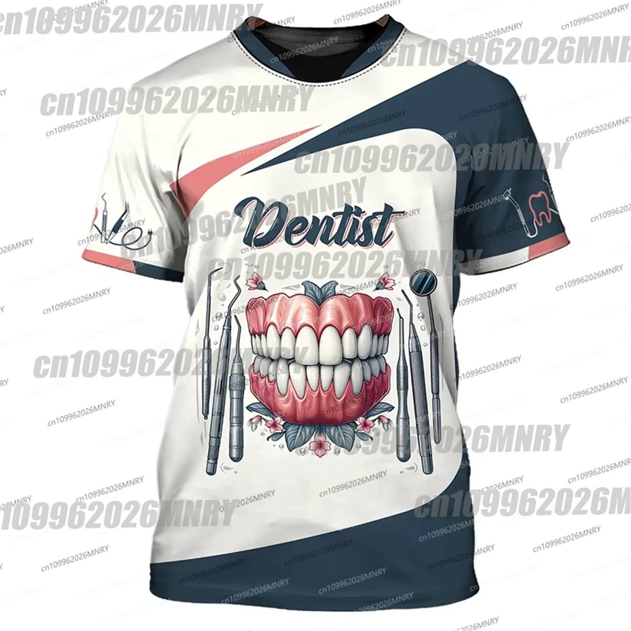 Man T-Shirt Tooth 3d Printed D - 3D Printing Tooth 评论和价格