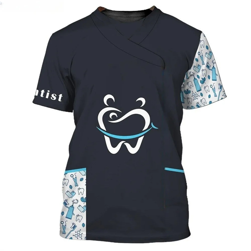 2024 Men's T-shirt Tooth 3d Pr - 3D Printing Tooth 评论和价格