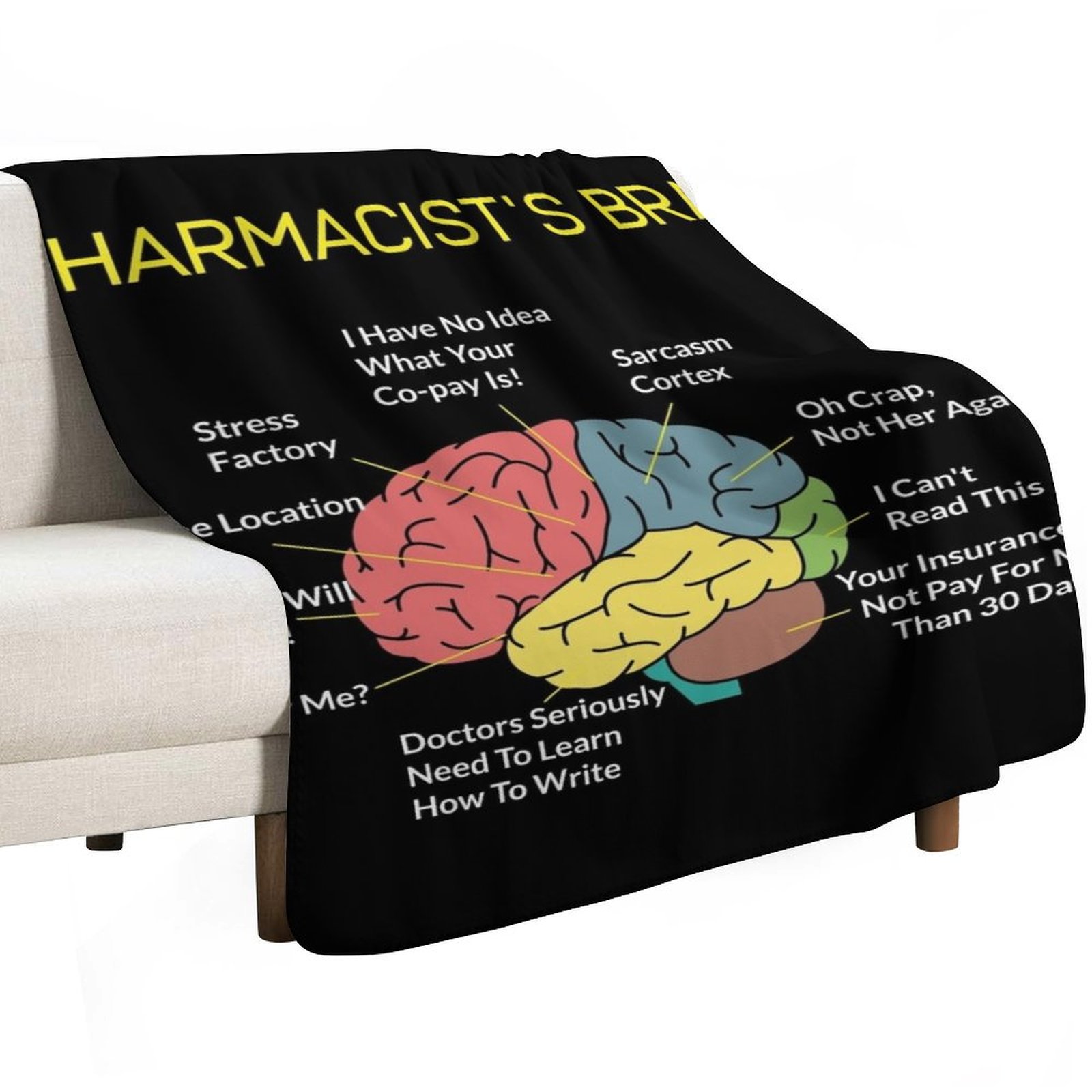 Pharmacist's Brain Funny Pharm - 3D Printing In Pharmacy 评论和价格