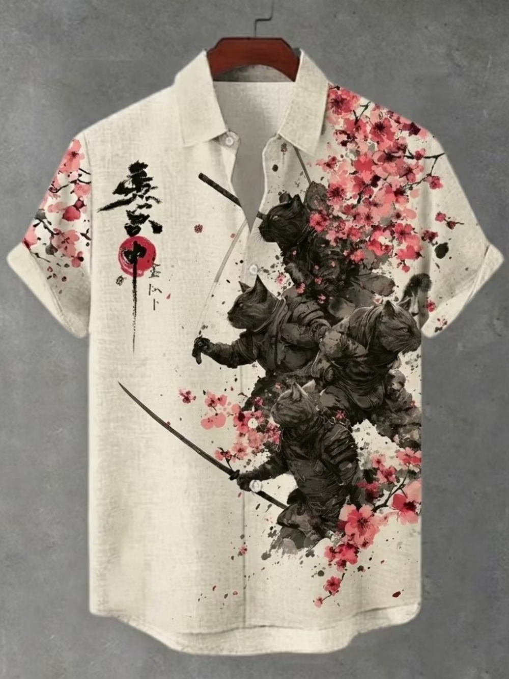 Men's Short Sleeved Hawaiian S - 3D Printing Cancer 评论和价格
