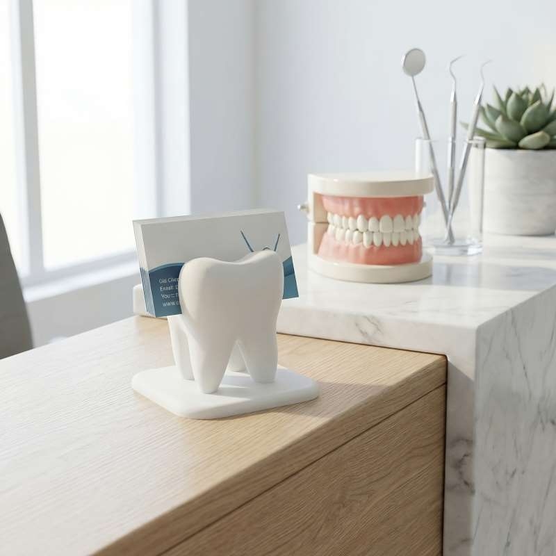 3D Printed Tooth Shaped Busine - 3D Printing Tooth 评论和价格