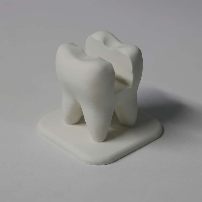 3D Printed Tooth Shaped Busine - 3D Printing Tooth 评论和价格