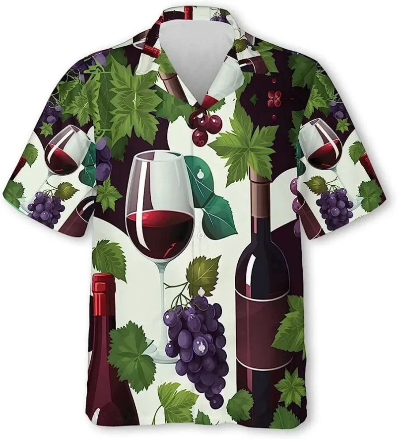 Summer Hawaiian Shirts For Men - 3D Printing Cancer 评论和价格